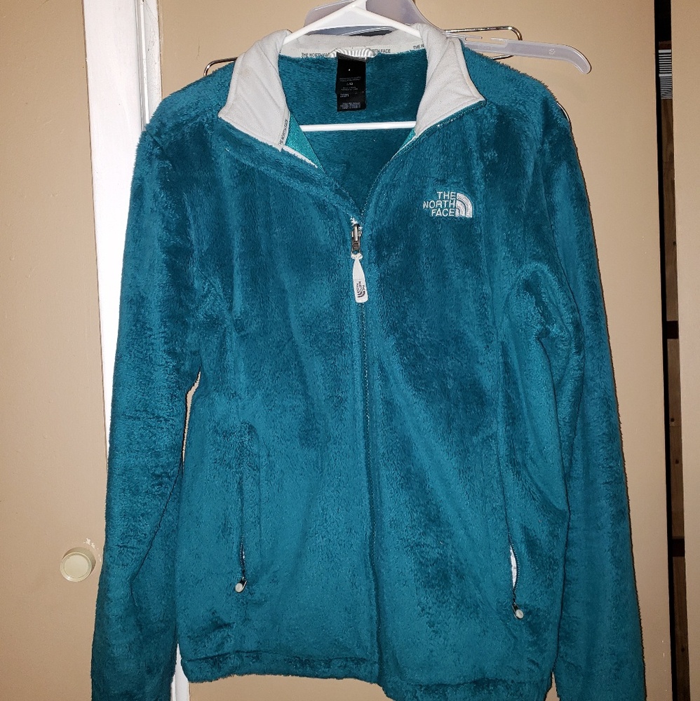 Women's Furry Fleece North Face Jacket
